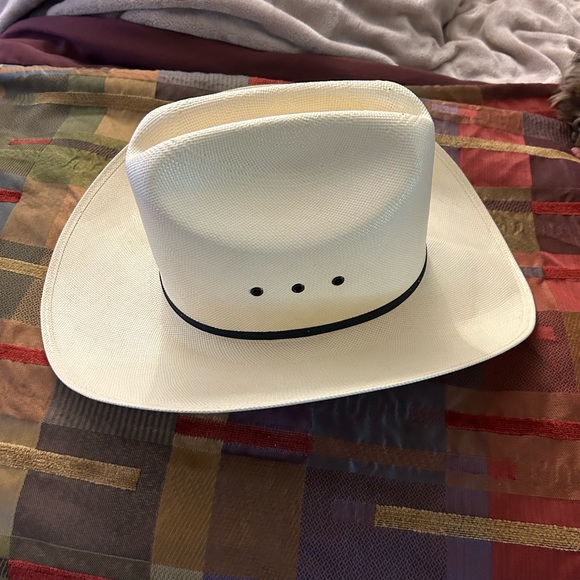 Stetson straw cowboy hat - Picture 7 of 8